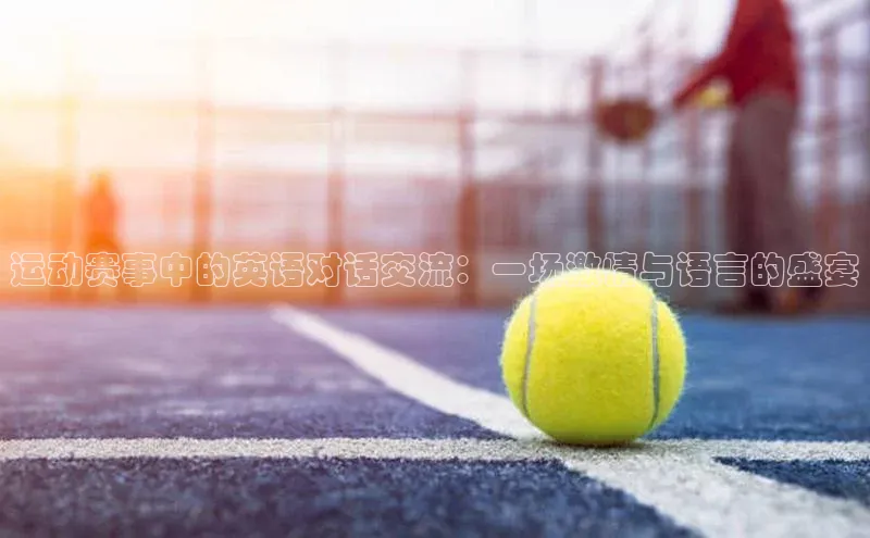 运动赛事中的英语对话交流：一场激情与语言的盛宴